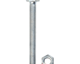 Build and Fix BP-SETN087-6 6 x Hex Bolts and Nuts Set 8 x 70 mm