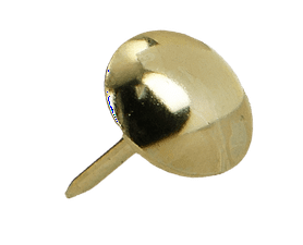 Build and Fix BW-DN-BP-100G Brass Plated Decor Nails