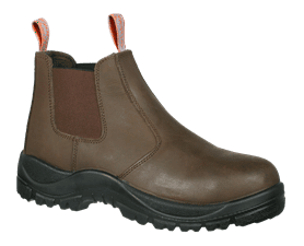 Hi-Tec Interceptor Teleza Chelsea Leather Boot Brown Size 10