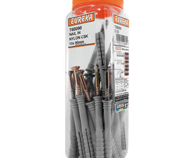 Eureka 10 x 80 mm Nail In Nylon Csk Q30