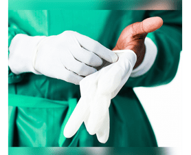 Medspot Health Powder Free Latex Gloves White Extra Large