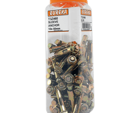Eureka 50 x Sleeve Anchors 10 x 50 mm