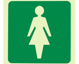 Parrot Products Photoluminescent E27 Female Symbol Sign Green 190 mm