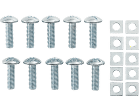 Eureka 6 x 20 mm Gutter Bolt and Nut 10 Pack