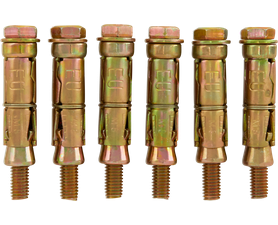 Eureka 8 x 65 mm Expansion Bolt 6 Pack
