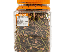 Eureka 5 x 60 mm Cut Screw Smooth Shank 800 Pack