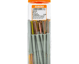 Eureka 8 x 100 mm Nail In Nylon Csk Q50