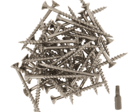 Build and Fix 50 x Decking Screws 5 x 60 mm