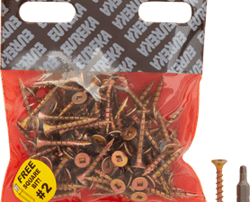 Eureka 1FH20U 4.5 x 30 mm Cut Screw Full Thread 100 Pack