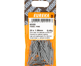 Eureka Panel Pins 25 x 1.5 mm