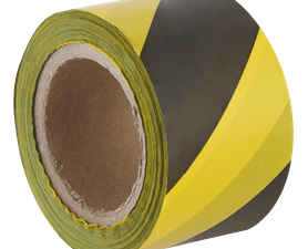 DEJUCA IBTY175 Barrier Tape Yellow/Black 75 mm x 100 m