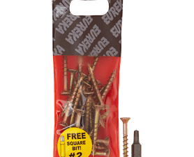 Eureka 1FD30U 4 x 35 mm Cut Screw Smooth Yellow 25 Pack