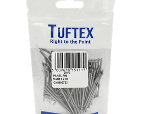 Tuftex Panel Pins Black 50 x 2 mm