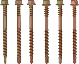 Eureka 3C75 5.5 x 70 mm Tek Screw Hex 6 Pack