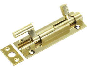 Build and Fix 100 mm Barrel Bolt Necked Polishe Brass