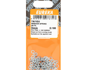Eureka 100 x Spring Washers 3 mm