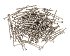 Build and Fix 100 x Pozi Chipboard Screws 5 x 75 mm