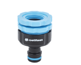 Cellfast CF53-210 Multi Purpose Connector with Female Thread Black/Blue