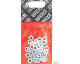 Eureka 50 x Small Flat Washers 4 mm
