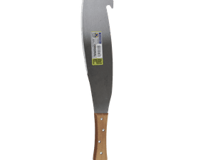 Tramontina 14-Inch Cane Machete – Tempered Carbon Steel Blade with Riveted Wooden Handle Lightweight Garden Tool