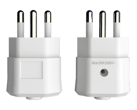 Electricmate ZA Plug Top White