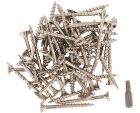Build and Fix 50 x Decking Screws 5 x 50 mm