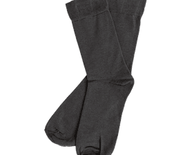 Beck Mens Cotton Socks Grey