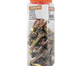 Eureka 30 x Sleeve Anchors 12 x 60 mm
