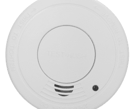 Inta Safety Smoke Detector and Hush Functionality White