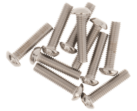 Build and Fix 10 x Button Head Screws 6 x 25 mm