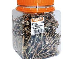 Eureka 5.5 x 70 mm Tex Screw Hex coarse 400 Pack