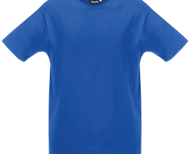 Beck Cotton Crew Neck T-Shirt Royal Blue 2 x Extra L