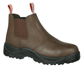 Hi-Tec Interceptor Teleza Chelsea Leather Boot Brown Size 6
