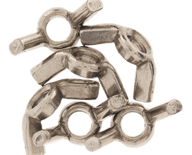 Build and Fix 6 x M8 Stainless Steel Wing Nuts