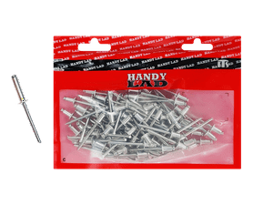 Rutherford 100 x Aluminium Blind Rivets 18 x 4.8 mm