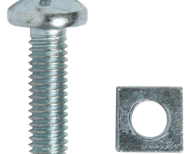 Build and Fix BP-GB0620-30 30 x Gutter Bolts and Nuts 6 x 20 mm