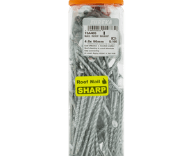Eureka 100 x Sharp Roof Nails 90 x 4 mm