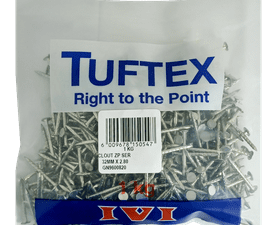 Tuftex GN9600820 Galvanised Clout Nails 32 x 2.8 mm