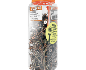 Eureka 4.5 x 40 mm Cut/Screw Full Threaded Yp Q400