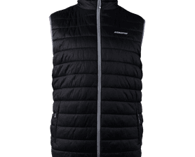 Hi-Tec Interceptor Mens Sleeveless Puffer Jacket Black and Grey M