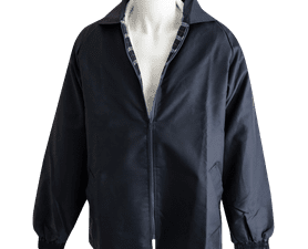 Beck Flannel Windbreaker Black S