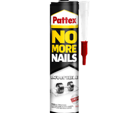 Pattex No More Nails Invisible Construction Adhesive 300 ml Cartridge