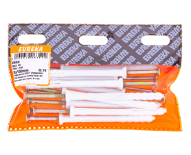 Eureka 6S60 8 x 100 mm Nail In Tru Fix 15 Pack