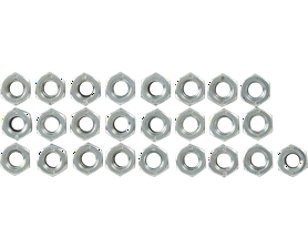 Eureka 6 mm Nylock Nuts 20 Pack