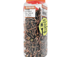 Eureka 4.5 x 30 mm Cut/Screw Full Threaded Yp Q700