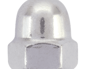 Build and Fix 10 x Stainless Steel Dome Nuts M6