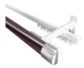 Rod and Double Track Mahogany 33 x 2000 mm