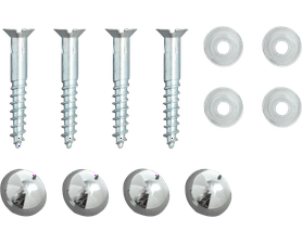 Eureka 2H45 30 mm Mirror Screw 4 Pack