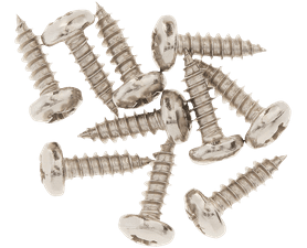 Build and Fix 10 x Self Tapping Pan Pozi Screws 4 x 13 mm