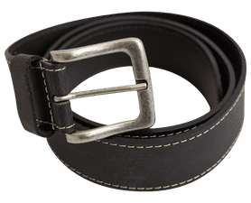 Beck Edgestitch Leather Belt Brown S